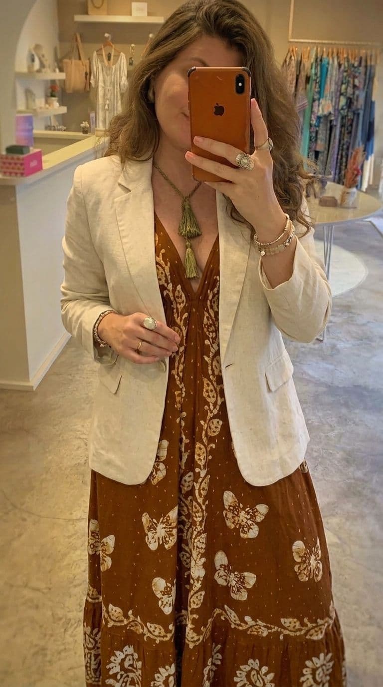 Blazer Linho Off White — foto 1