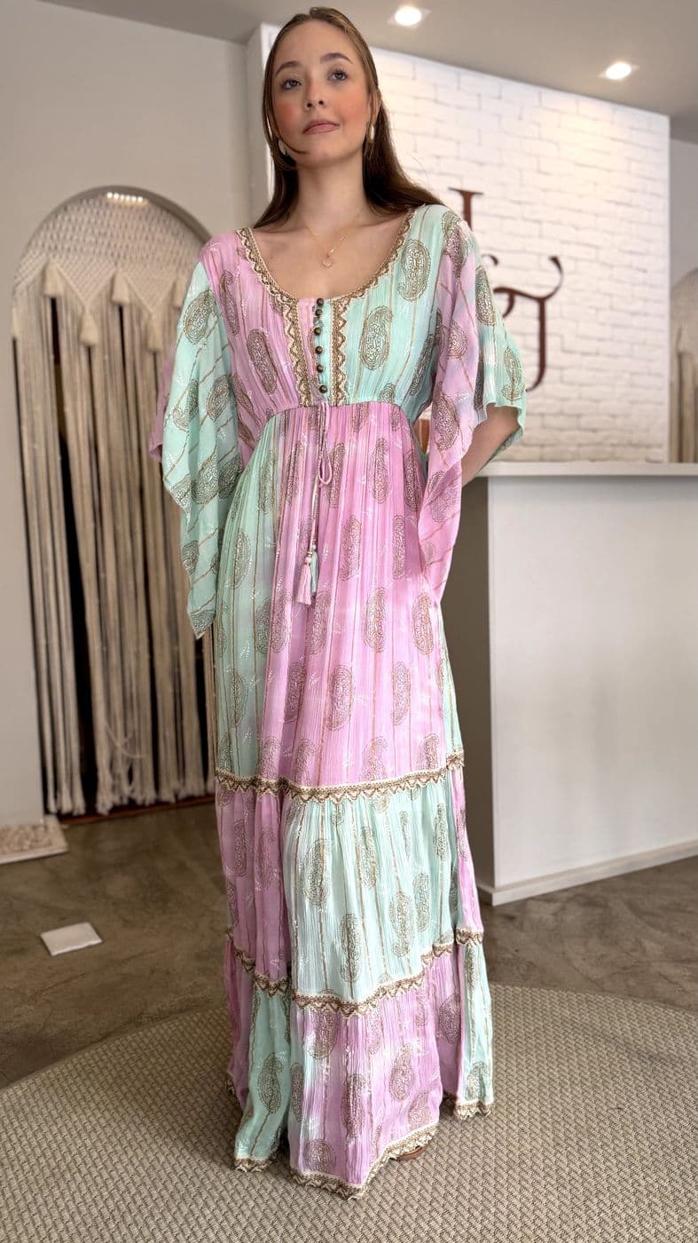 Vestido Longo Algodão Doce — foto 1