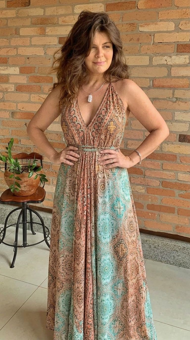 Vestido Frente Única Cigana — foto 1