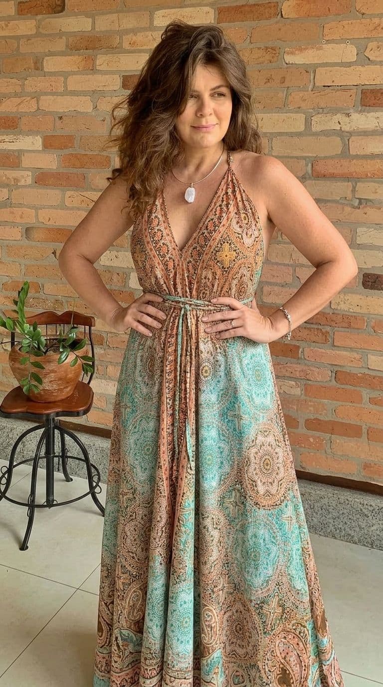 Vestido Frente Única Cigana — foto 3