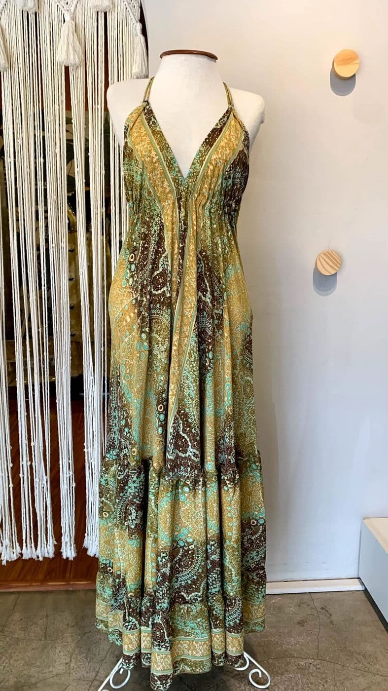Vestido Frente Única Jardim Oliva — foto 4