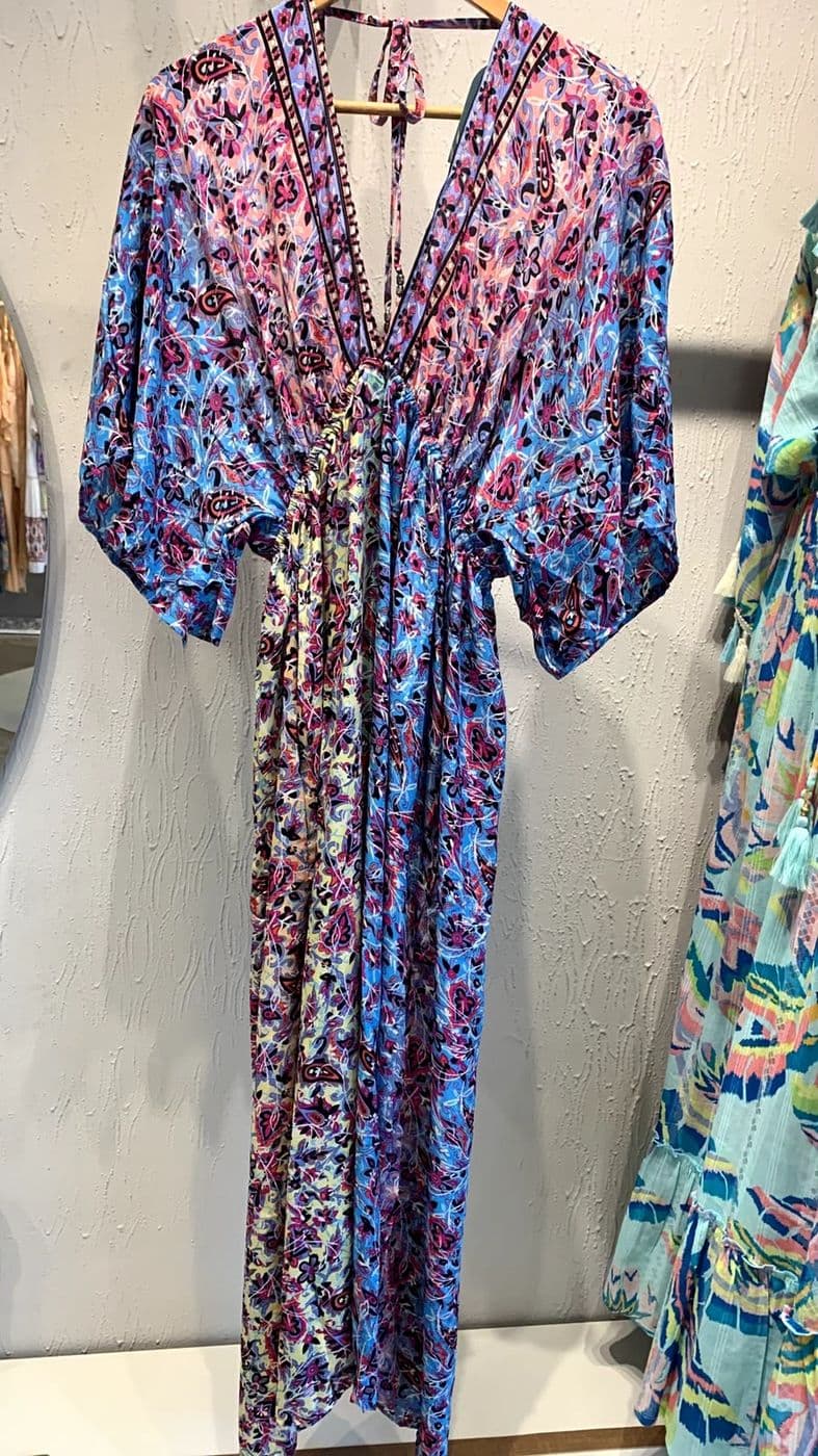 Vestido Kimono Orquídea — foto 1