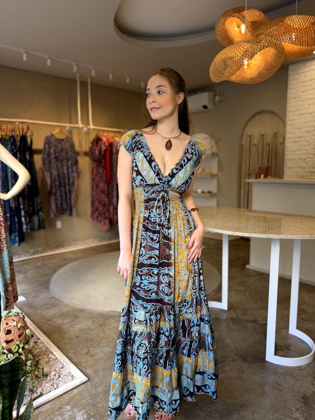 Vestido Longo Mandala — foto 1