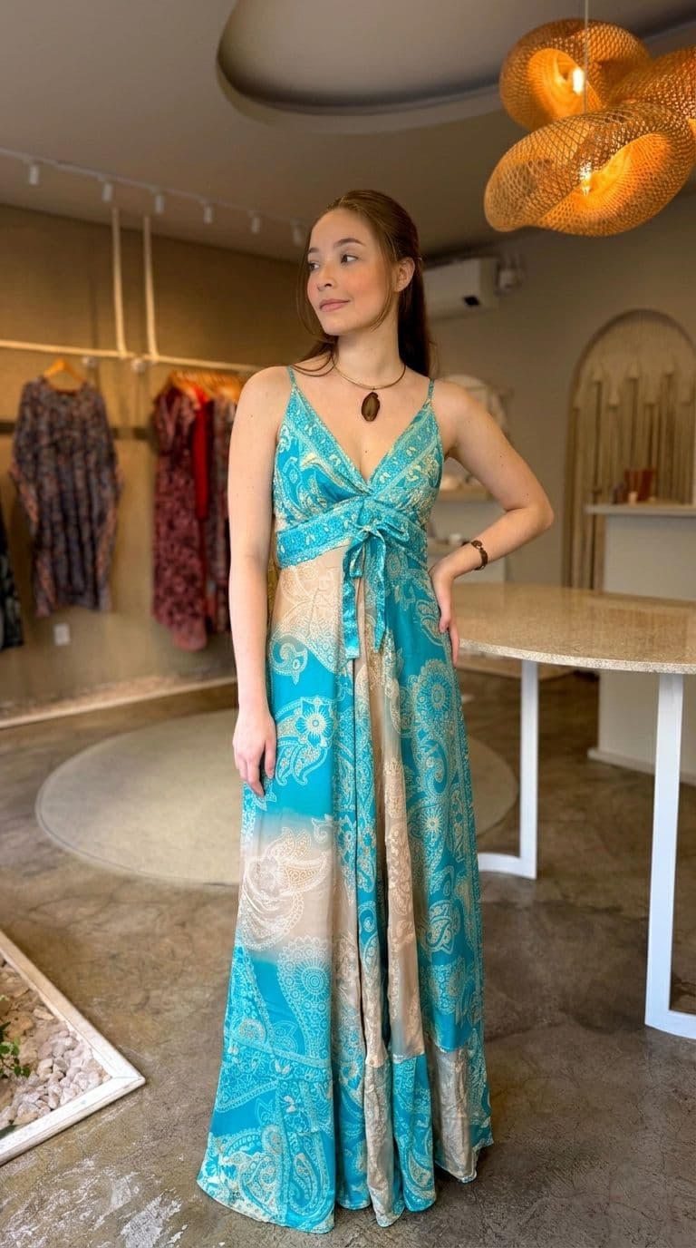 Vestido Longo Maré — foto 1