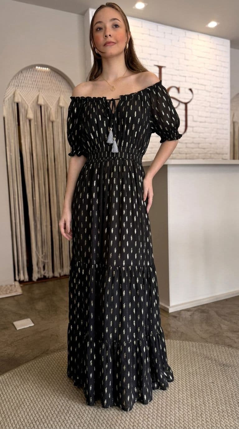 Vestido Longo Pena — foto 3