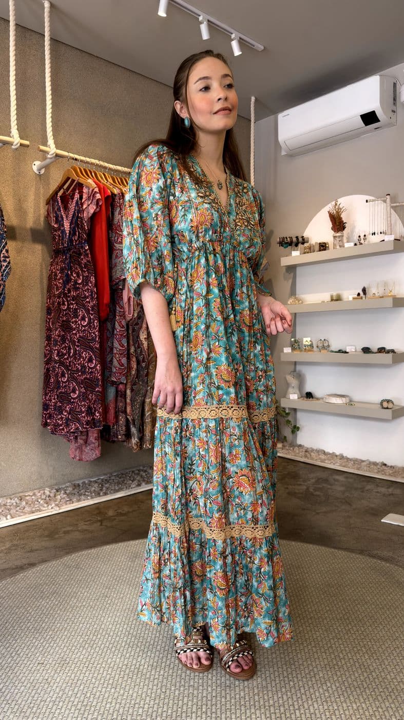 Vestido Longo Primavera — foto 1