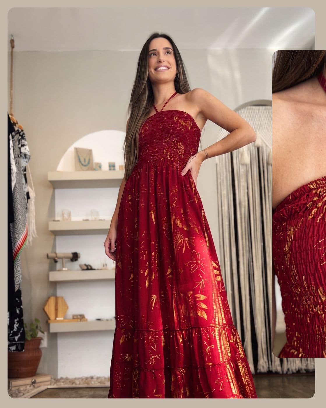 Vestido Longo Rubi — foto 1